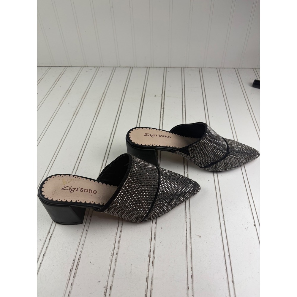 Zigi Soho Vintage Y2K Devora  Rhinestone Slip On Mules Women's Size 6 - Picture 6 of 10
